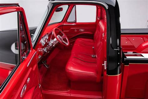 This Wildly Custom 1955 Ford F-100 Pickup Has A Lincoln Engine: Video