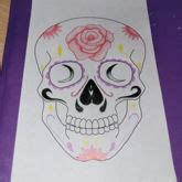 Sugar skull drawing for Day of The Dead by d0umas_anDmiTsurIs_bUtt3rfly ...