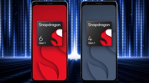 Qualcomm Snapdragon 4 Gen 1, 6 Gen 1 chipsets go official with faster ...