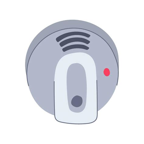 alarm smoke detector cartoon vector illustration 26827537 Vector Art at ...