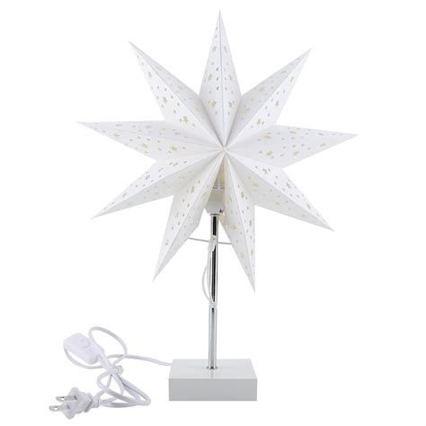 Yosoo Night Lamp,Star Shaped Night Lamp Table Desk Light Decoration for Bedroom Home 110V-240V ...