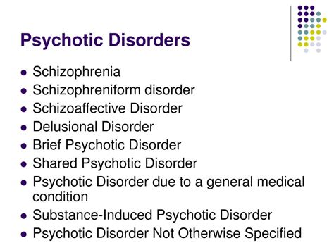 PPT - Psychotic Disorders PowerPoint Presentation, free download - ID:456102