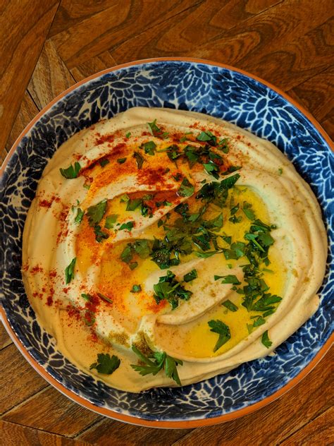 [Homemade] Israeli Hummus : food