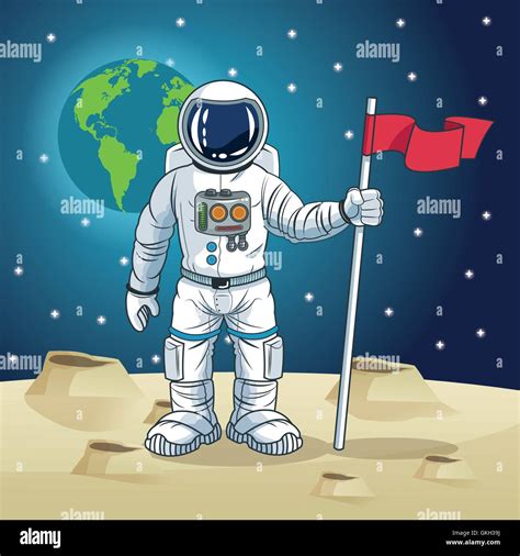 Astronaut Caricature