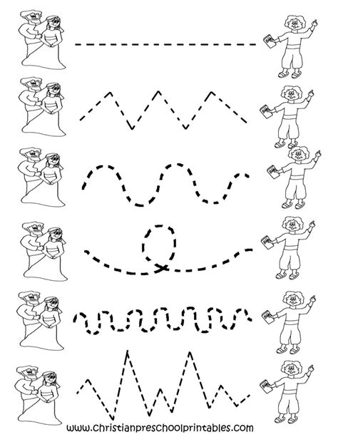 Free Printable Tracing Worksheets Preschool | Preschool Worksheets