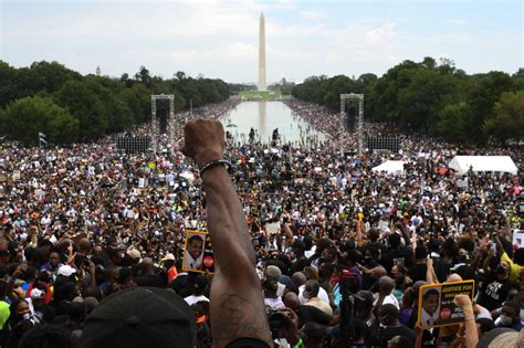 57 years after Martin Luther King Jr.'s "I Have A Dream" speech, thousands converge in D.C. for ...