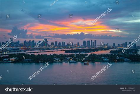 Aerial View Miami Beach Stock Photo 1139798555 | Shutterstock