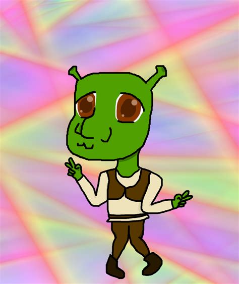 Kawaii Chibi Shrek by PrincessVoreinna on DeviantArt