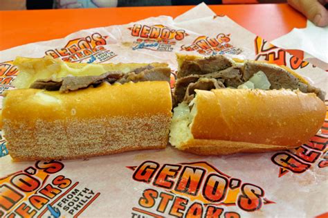 Philadelphia Cheese Steaks - Pat's and Geno's - the cheesesteak wars