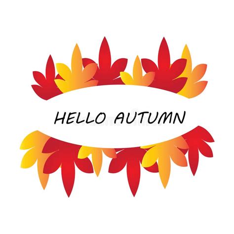 Autumn logo vector design stock illustration. Illustration of texture - 175466286