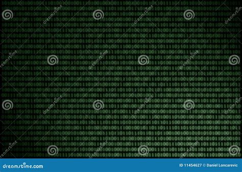 Matrix binary background stock illustration. Illustration of zero - 11454627