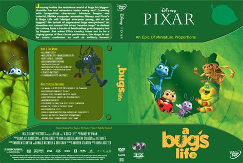 A Bug's Life - Movie DVD Custom Covers - A Bug s Life :: DVD Covers