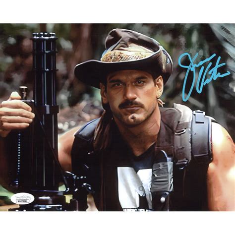 Jesse Ventura Minigun 8 x 10 Promo - JSA AUTOGRAPHED — Highspots.com