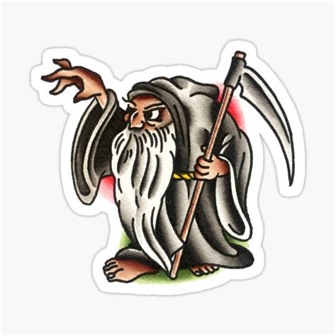 Share 72+ traditional wizard tattoo flash best - in.coedo.com.vn