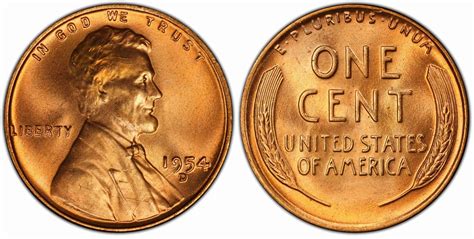 1954 Wheat Penny Value (Rare Errors, “D”, “S” & No Mint Marks)