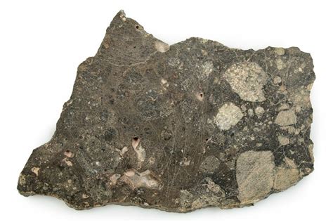 4.9" Polished Achondrite Meteorite (101.6 grams) Slice - Africa ...