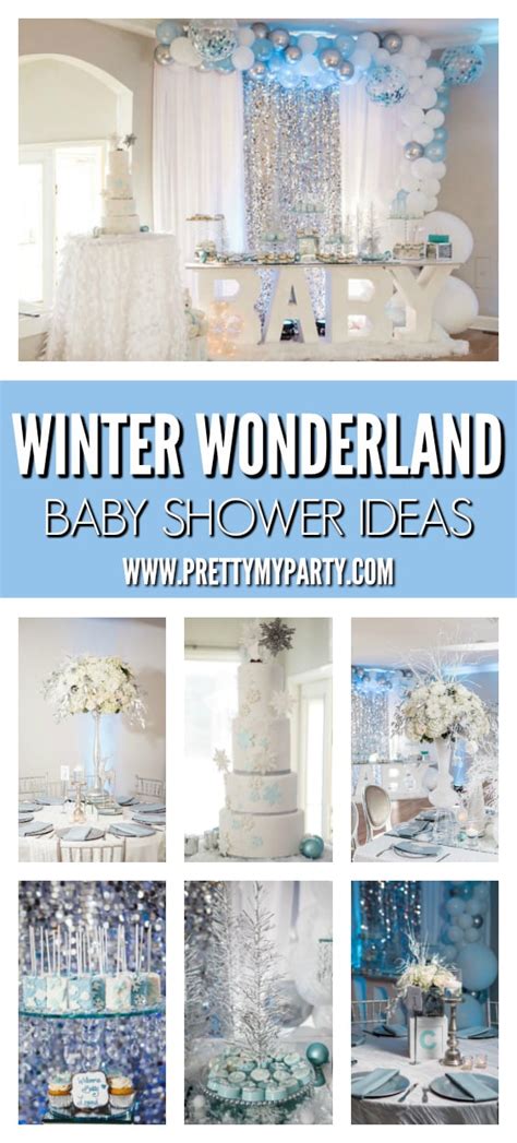 Winter Wonderland Baby Shower - Pretty My Party