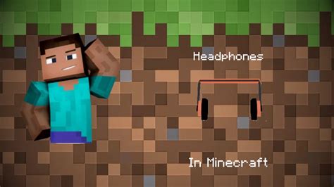 Headphones in Minecraft Minecraft Data Pack