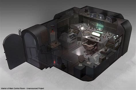 control room concept - Buscar con Google Cyberpunk Interior, Cyberpunk Room, Scifi Interior ...