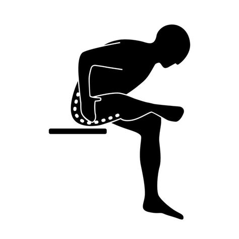 Download Stretching Exercise Icon to stretch gluteal, hamstrings and ...