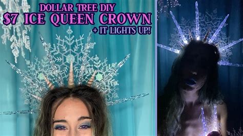 DIY Light up Crown - Dollar Tree Hack - YouTube