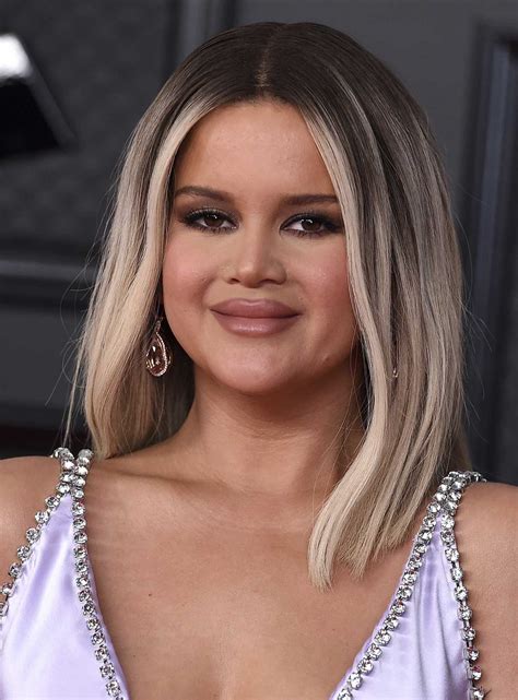 Maren Morris Attends the 63rd Annual Grammy Awards in Los Angeles 03/13 ...