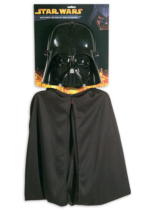 Childs Star Wars Darth Vader Mask & Cape Set | Star Wars Accessories