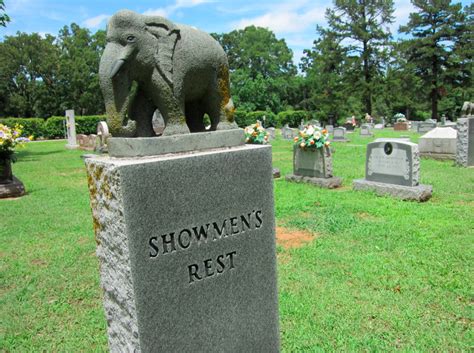 Under God's Big Top: Photos from the Circus Cemetery in Hugo, Oklahoma ...