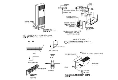 Air Condition System Configuration Cad Drawing Dwg File Cadbull | Sexiz Pix