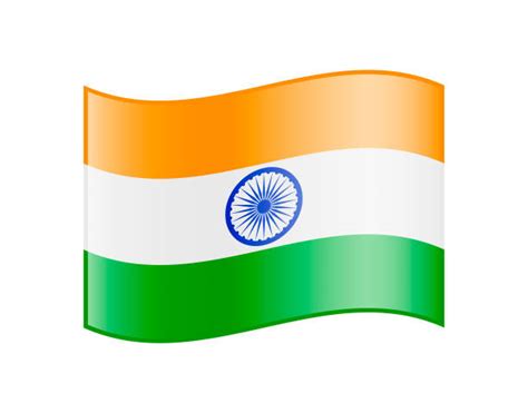 Indian National Flag Flying Animation