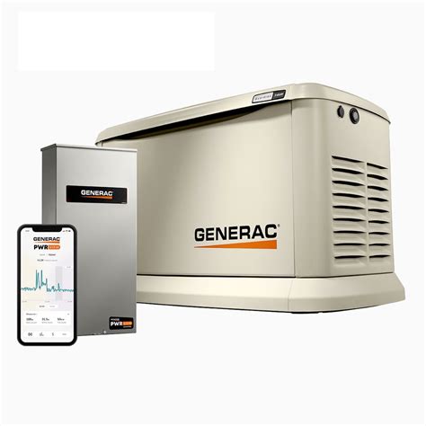 Generac 7210 Guardian 24kW Home Standby Generator with PWRView Transfer Switch - Walmart.com ...