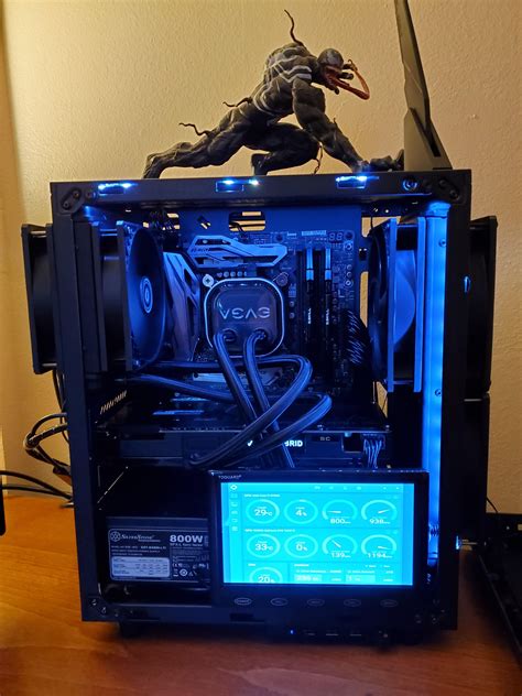 ATX, dual AIO, in a Micro ATX case : mffpc