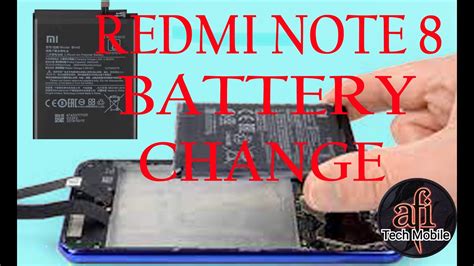 Redmi note 8 Battery change || Xiaomi note 8 Battery replacement || mi note 8 battery change ...