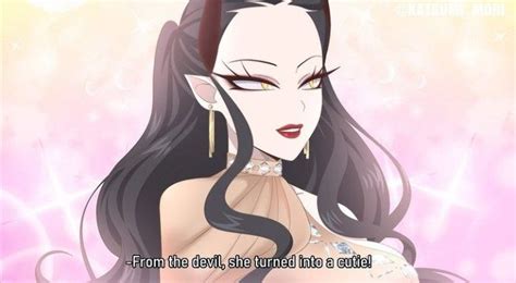 a woman with long black hair and an evil look on her face