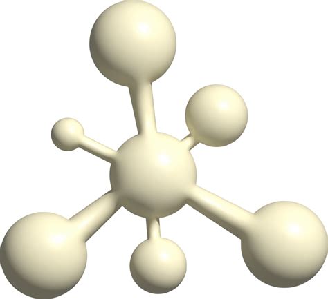 3d icon of molecule 18974529 PNG