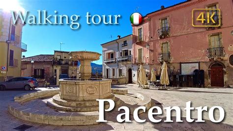 Pacentro (Abruzzo), Italy【Walking Tour】History in Subtitles - 4K - YouTube