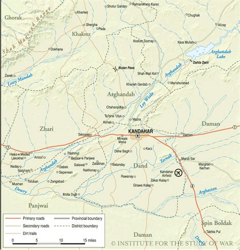 Central Kandahar • Mapsof.net