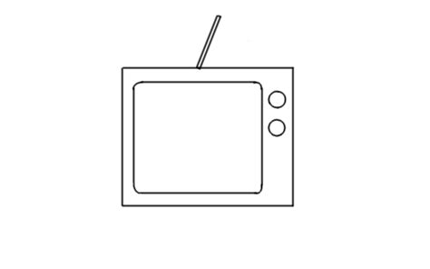 How to Draw a Tv? | Step by Step Tv Drawing for Kids