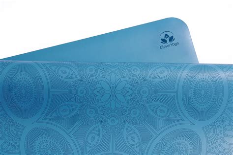 Clever Yoga - LiquidBalance Natural Tree Rubber Yoga Mat - Walmart.com