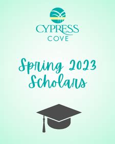 Cypress Cove Awards 18 Scholarships to Employees and Their Dependents ...