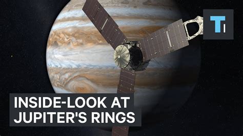 NASA Shows First Inside-Look At Jupiter's Rings - YouTube