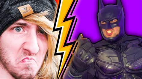 kreekcraft faces batman - YouTube