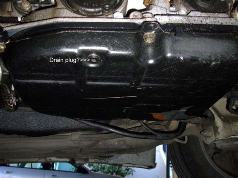 Transmission drain plug location? - Mercedes-Benz Forum