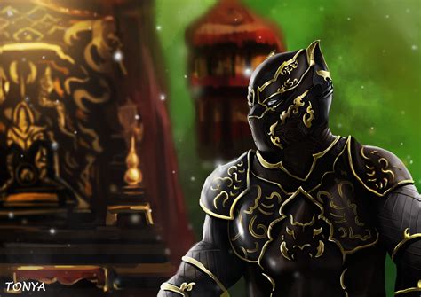 Black Panther Wakanda King Artwork Wallpaper,HD Movies Wallpapers,4k Wallpapers,Images ...