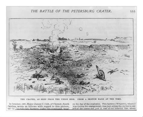 1864 ~ Battle of the Crater ~ out of the past history lesson