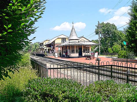 New Hope Train Station Photograph by Addie Hocynec - Fine Art America