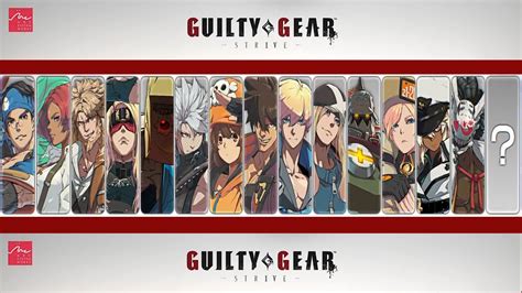 GUILTY GEAR -STRIVE- All Characters Trailers Edit - YouTube