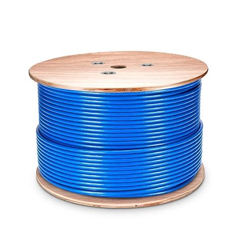 Cat6 Ethernet Bulk Cable, 1000ft (305m), 23AWG Solid Pure Bare Copper ...