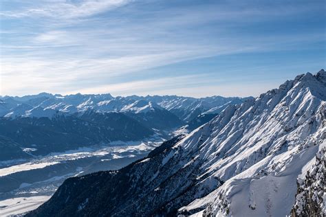 Snowy Mountains Landscape · Free Stock Photo