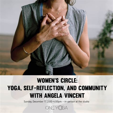 Dec 17: Women's Circle: Yoga, Self-Reflection, and Community